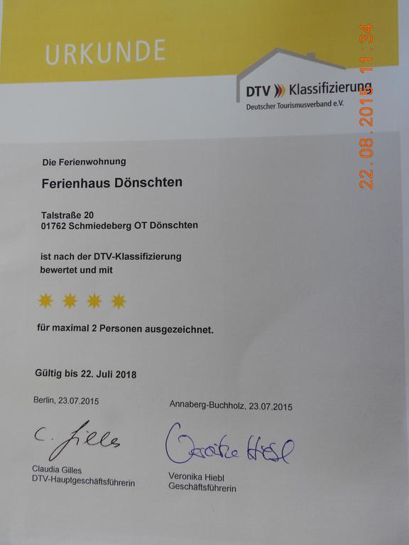 Ferienhaus Doenschten 迪波尔迪斯瓦尔德 客房 照片